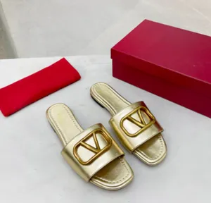 Designer de qualité Fashion Nouvelles dames sandales Signature Grain en cuir élément décoratif élément décoratif
