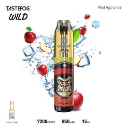 Calidad Desechable Vape Tastefog Wild 7000puff Desechable E-Cigarette Nuevo