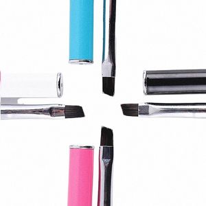 Qualité Double Ended Yeux Maquillage Brosse Sourcils Poudre Eyel Brosses Mascara Pour Les Yeux Cosmétique Beauté Maquillage Brosse Peigne Outils i9VX #