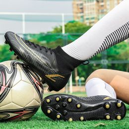 Kwaliteitskleding voetbalschoenen schoenplaatjes cronaldo duurzame voetballaarzen lichtgewicht comfortabele futsal sneakers groothandel chut 5201