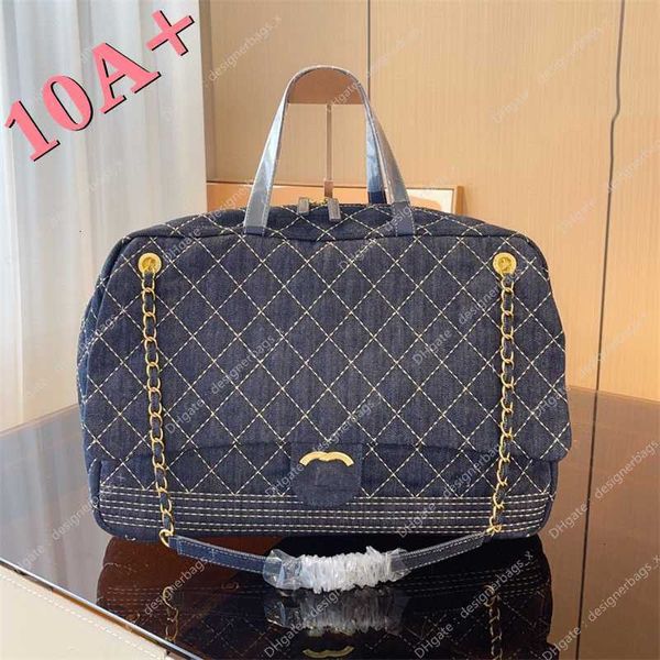 Calidad Famoso diseñador Tote Unisex Hombro Bolsa de lona Lujo París Marca Medieval Aeropuerto Tela Alto 23 Nuevo bolso Gran capacidad Moda Jamie Borse 42 cm