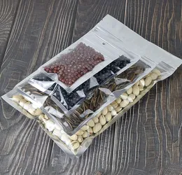 Kwaliteit Voedselopslag Zakken Hersluitbare zakken Ruiken Proof aluminiumfolie Verpakking Plastic zak 100 stks/Lot