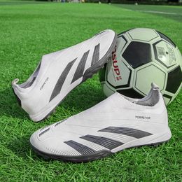 Kwaliteit voetbalschoenen voor jongens voetbal laarzen mannen groothandel unisex ultralight voetbal Cleats kinderen voetbalschoenen 240507