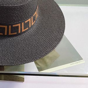 Kwaliteit gorra gras vlecht luxe ontwerpers emmer hoeden dames mode strohoeden mannen dame sunhat designer caps visser hoeden