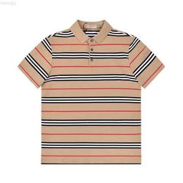 Polo en coton brodé à manches courtes pour hommes, t-shirt de marque B, vêtements à la mode, haut d'été, taille S-2XL, étiquette correcte