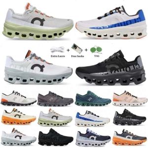 Chaussures de randonnée haute qualité le 2023 Running Mens Sneakers Clouds x 3 Cloudmonster Federer Workout and Cross Training Shoe White Violet de 23 2