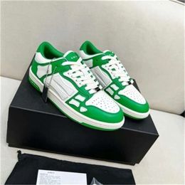 quality high sports basketball Sneaker Womens Men flat heel low skeleton Casual shoes Designer Summer Platform outdoor Luxury Leather run shoe white trainer travel