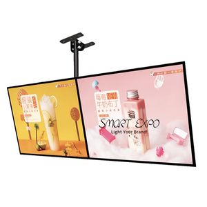 Boîte de menu à LED de qualité, panneau lumineux, panneau d'affichage publicitaire, accrochage au mur ou au plafond (40x60cm)