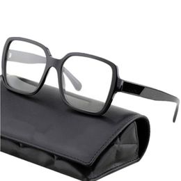 CALIDAD LUX-DESI All-Match Celebs Frame Women Big Big Square Glasses Plank Fullrim Anti-Bluelight Plano 56-17-140 para Prescripti177o