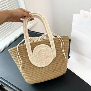 qualité Designer de luxe sac sac de plage le fourre-tout sac à provisions sac de paille voyage d'été vacances femmes embrayage mode sac à bandoulière sac à main 22 * 20