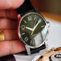 Qualidade homem relógio de aço inoxidável relógio de pulso casual relógio automático masculino moda esportes novos relógios 01301w