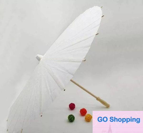 Parapluies en papier chinois à l'huile de qualité parapluies de mariage de mariée parapluie rétro danse accessoire Ceaft papier à huile 4 taille parapluies