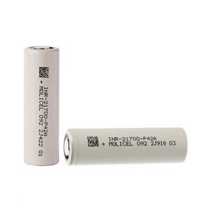 Authentieke Moli INR 21700 Batterij P42a Oplaadbare batterijen 4200 mAh 15A Hoge ontlading voor elektromotorauto fiets