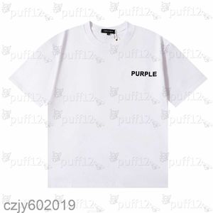 Qualité Violet Tshirt Été Haute nouvelle absorption d'humidité Sports respirants à manches courtes Créateur de mode Casual Tshirt Hommes Femmes Lâche Confortable Ts ACGI