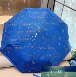 Pluie de qualité ou brillance parapluie à double usage Internet célébrité 50% de réduction sur les parasols de couvertures de soleil protecteur en vinyle portable