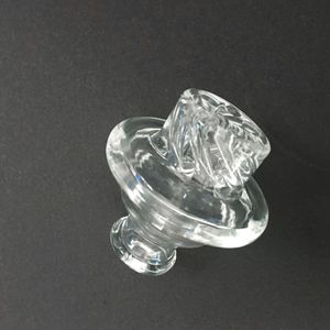 Accessoires de fumage de qualité Riptide Turbine Carb Cap Clear Borosilicate Glass Spin Cyclone fit Quartz Banger avec Terp Pearls pour Bong Dab Rigs