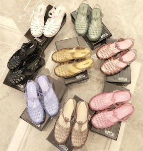 Sandales de qualité à la mode style coréen porter des chaussures romaines simples à tissage vintage été