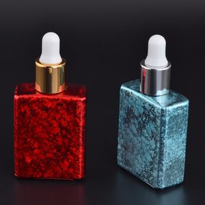 Kwaliteit kleine druppelaar parfum fles 17 ml draagbare navulbare etherische olieflessen lege UV glazen reisfles