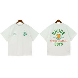 Camiseta de estampado de estampado de algodón de verano de calidad Camiseta Hombres Camiseta de manga corta Men Camas sueltas de camisa de gran tamaño S-4XL 240420