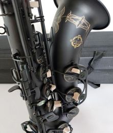 Kwaliteit tenorsaxofoon Japan Suzuki Matt Black Musical Instrument Professional Playing Tenorsax 8332393