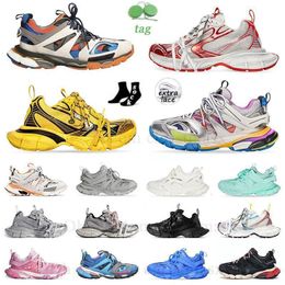 qualité supérieure piste LED 3.0 2.0 baskets designer unisexe chaussures pistes LED 3xl Paris Italie marque plate-forme formateur complet blanc et pastel multicolore sable coureurs hommes femmes