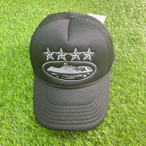 Kwaliteit Trucker Hat Ship Borduurer Gedrukte Ball Caps Zonnebrandhoeden Unisex Fashion Hip Hop Hat met logo