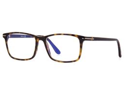 Kwaliteit Unisex Lichtgewicht Rechthoek Klein Volledig Frame 58-16-145 Geïmporteerde Pure-Plank duidelijke bril voor Myopia Prescription Full-Set Case