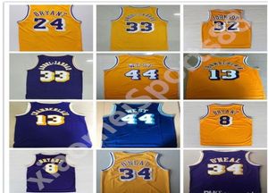 Kwaliteit Vintage 73 Rodman Shaquille 34 O Neal Jersey 33 Kareem Abdul Jabbar Jersey 13 Wilt Chamberlain Jerry 44 West Jer8952694