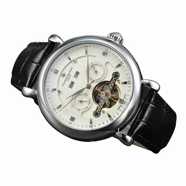 Reloj de calidad de calidad Luxury High Designer Classic Man of Pins Inson Insy Literature Movimiento mecánico del cinturón para obtener el mejor regalo UUor Fo1i