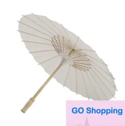 Parapluie artisanal chinois en papier blanc de qualité, parapluie oriental pour mariage, artisanat, accessoires photo, fête de mariage, décorations de mariée, photographie