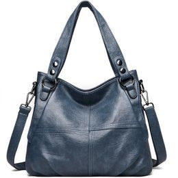 Kwaliteit Dames Lederen Top Handvat Tassen Vrouwelijke Schoudertas Tote Shopper Bag Bolsa Feminina Luxe Designer Handtassen voor Vrouw 240223