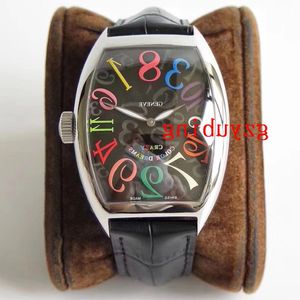Kwaliteit Horloges CRAZY UREN 8880 Mechanisch Automatisch Roestvrij Staal Heren Heren Dames Dameshorloge Horloges Watches298B
