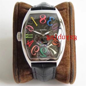 Kwaliteit Horloges CRAZY UREN 8880 Mechanisch Automatisch Roestvrij Staal Heren Heren Dames Dameshorloge Horloges Watches298D