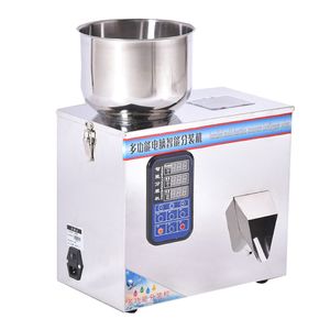 Machine de remplissage quantitative pour la pesée automatique de granulés de poudre café thé nourriture pour chat machine d'emballage de grains divers