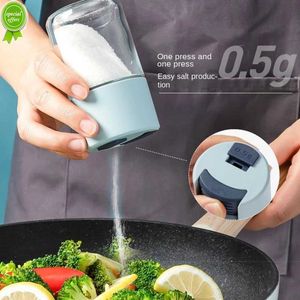 Kwantitatieve zoutdispenser PUSH TYPE ZOUT SHARE SUIKER BULLEN ONTWIKKELINGSGANGER BETAARTE PEPER JAR Voor keukengereedschap