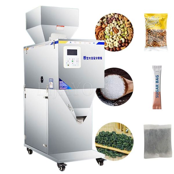 Machine de distribution de pesée Quantitative pour poudre de granulés, riz, céréales, matériel, vis, poudre de grains de café