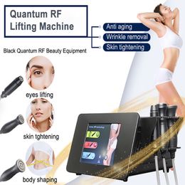 Draagbare RF -apparatuur Quantum Vortex Radiofrequentie Gezicht Heffen Body Haping Machine 2 In 1 gezichtszorg RF Slimming schoonheidsinstrument voor spa