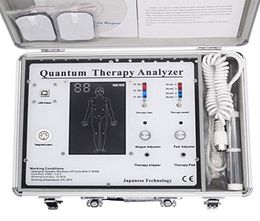 Quantum Therapy Analyzer Massager 2023 NIEUW 54 Rapporten 5 In 1 magnetische resonantie Gezondheid Body Analyzer Elektrotherapie Acupunctuur EL8268518