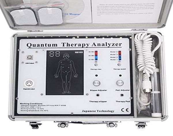 Analizador de terapia cuántica Massorger 2023 Nuevos 54 Informes 5 en 1 Resonancia magnética Analizador de cuerpo Analizador de electroterapia Acupuntura EL7989440