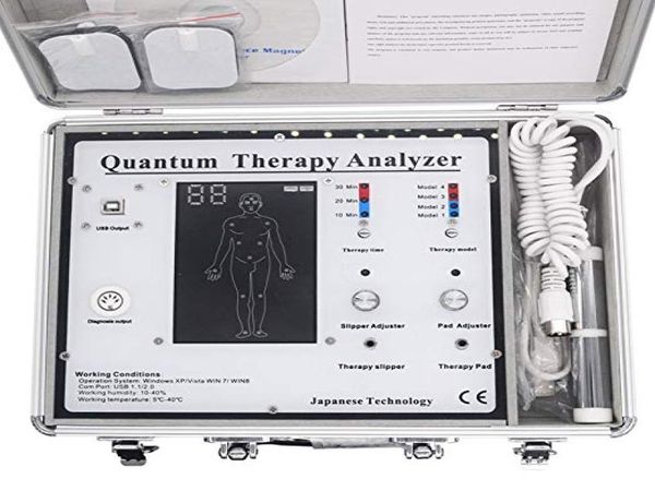 Analizzatore di terapia quantistica Massaggiatore 2023 Nuovi 54 rapporti 5 in 1 Analizzatore del corpo per la salute della risonanza magnetica Elettroterapia agopuntura el5607921