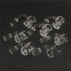 quartz bangers clous sans dôme hommes femmes articles divers 14mm 18mm pour plates-formes pétrolières bangs en verre quartzbanger seaux à ongles DHL