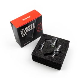 Hookahs Quartz Banger en Glas Carb Cap Pakket Waterleidingen Bangers met 10mm 14mm 18mm Mannelijk Wijfje voor DAB RIGHT ACCESSOIRES