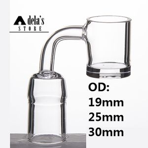 4mm Bas OD 25mm Quartz Banger Nail Flat Top XL Clous Épais 10mm 14mm 18mm Mâle Femelle Dab Rig 619