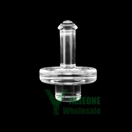 Cuarzo Banger Flat Carb Cap para fumar 10 mm 14 mm 18 mm Borde biselado Banger Nails 20 mm Dab Accesorio YAREONE