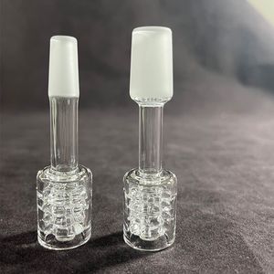 Cuarzo banger Tips Drip Tester Straw Tube Tip Hookah para Mini Nectar Collector Kits Male Smoking Nail 10mm 14mm macho