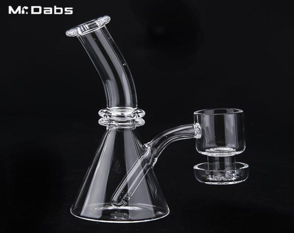 Bang de bang de quartz minigs accessoires fumeurs avec terp vide banger ongles pipe à eau dab gréement en ligne à mr dabs5628186