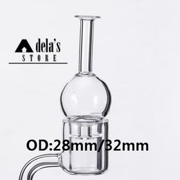 Quartz Carb Cap voor Banger Rook Bubble Universal Round Ball Dome Big Sized Cup Therma Nail Enail Tool Dab Rig