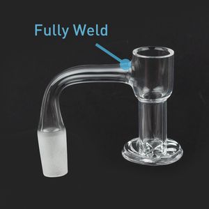 Soudure complète biseauté Edge Terp Slurper Blender Quartz Banger Fumer les nargues 10 mm 14 mm 18 mm 20 mmod Nails For Glass Bongs DW694