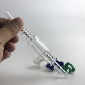 Testeur de nouée en quartz avec une femelle mâle de 10 mm 14 mm mâle transparent pour les kits de collecteur de mini-necteur