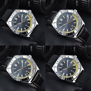 Quartz uurwerk horloges van hoge kwaliteit heren modeontwerper horloge chronomat orologi zakelijk trendy luxe horloge met datum waterdicht lichtgevend 3 stijlen sb078